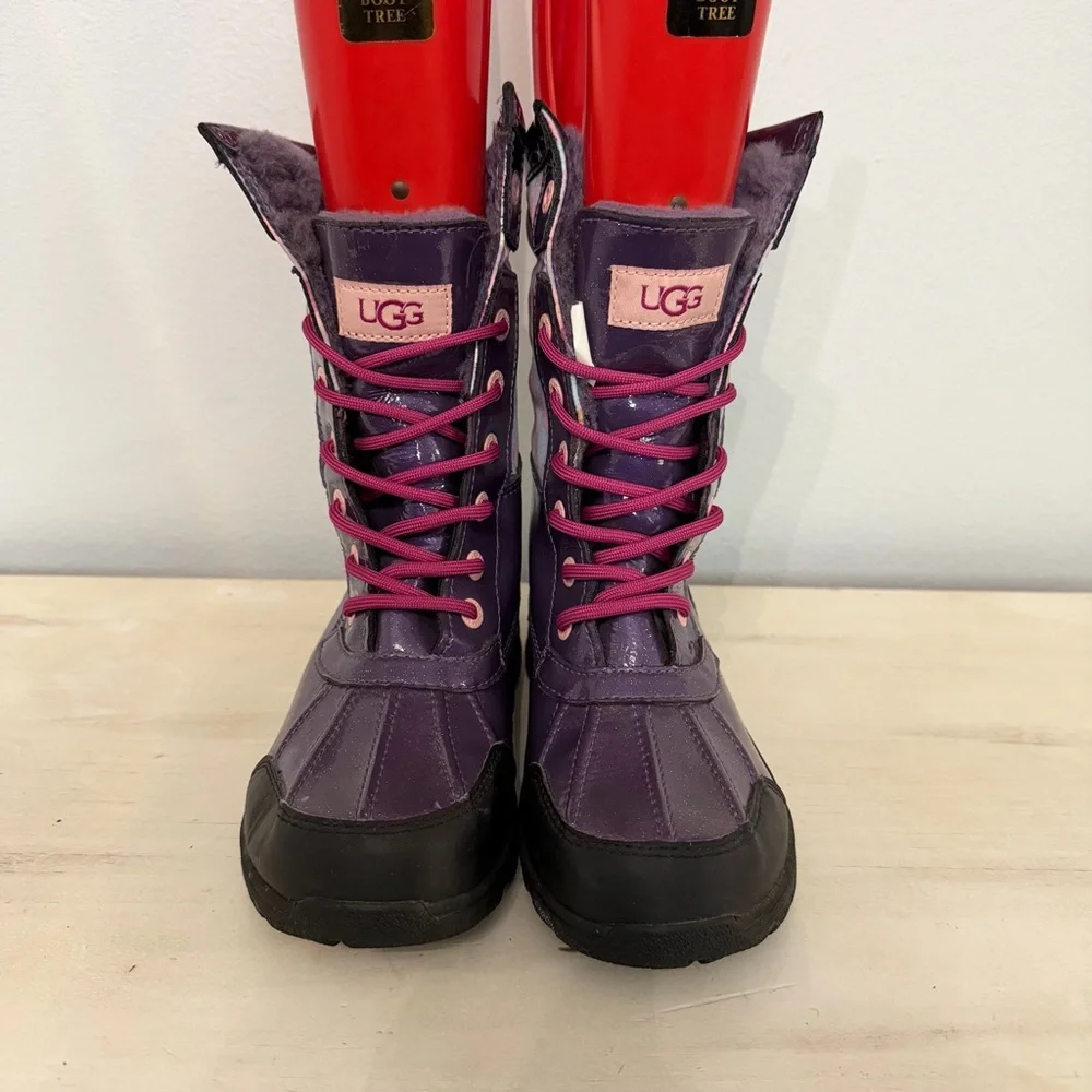 Ugg Purple Glitter Butte ll Winter Boots